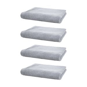 4PK Bambury Angove 600gsm Soft Absorbent Cotton Hand Towel 40x70cm Blue