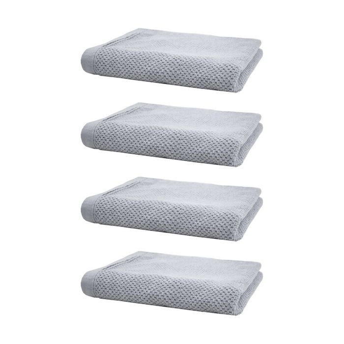 4PK Bambury Angove 600gsm Soft Absorbent Cotton Hand Towel 40x70cm Blue
