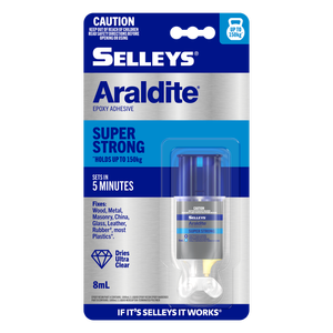 Selleys 8mL Araldite Super Strong Epoxy Adhesive
