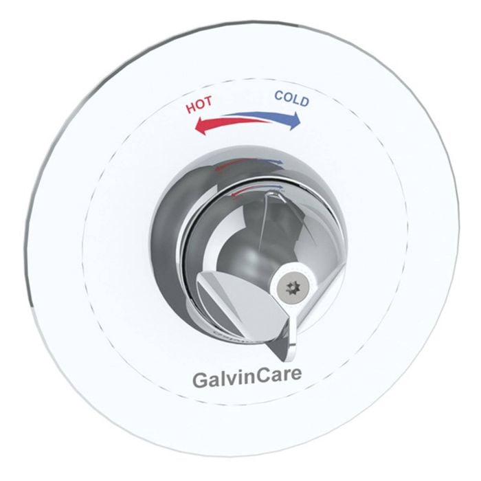 Galvin CliniMix® Lead Safe™ Inwall Thermo Progressive Shower Mixer With Galvin Care Hot / Cold Handle