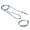 Happy Tails Blue Puppy Collar & Leash Set