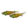 Swimerz 95mm Soft Vibe Clear Gold, 2 Pack
