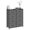 Advwin 8 Chest Of Drawers Storage Cabinet Fabirc Drawers Grey