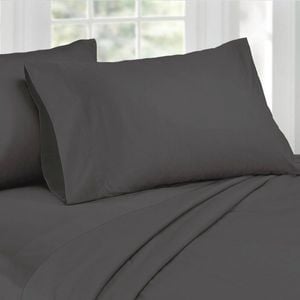 Ardor Charcoal 1000TC Cotton Rich King Sheet Set