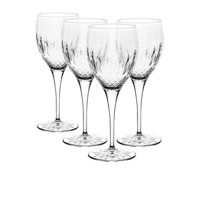 Luigi Bormioli Diamante Riesling Glass 380ml Set of 4