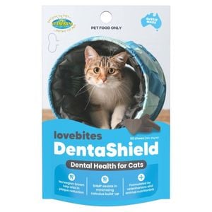 Vetafarm Lovebites DentaShield Dental Health for Cats 60 Pack
