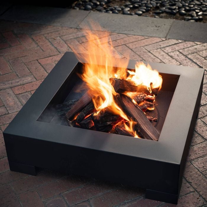 Mimosa 70cm Steel Square Fire Pit