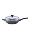 Essteele Per Benessere Ceramic Covered Wok with Helper Handle 32cm
