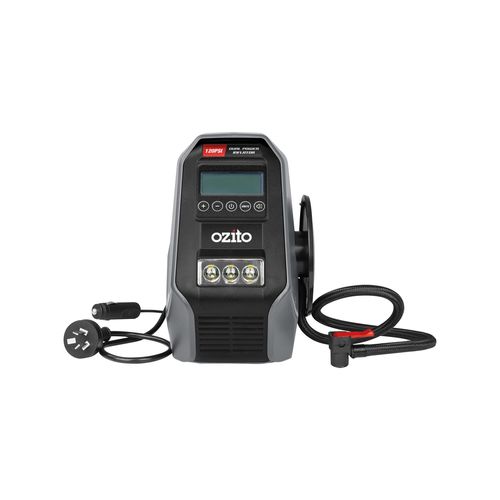 Ozito 12V / 240V Dual Power Inflator DPI-6000 - Bunnings New Zealand