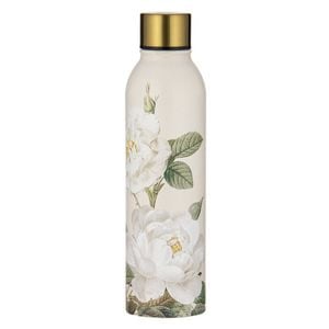 Ashdene Elegant Rose Stainless Steel 500ml/24.5cm Drink Bottle - Cream