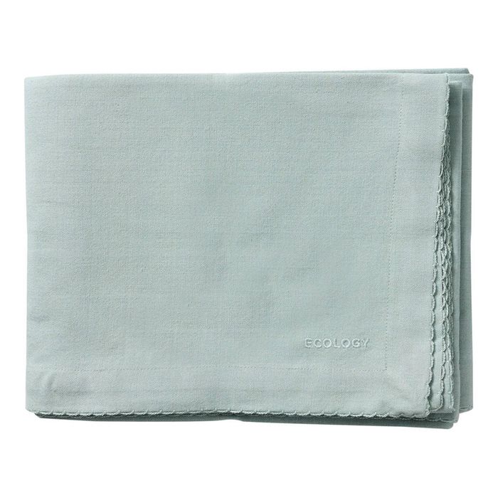 Ecology Weft Table Cloth 150x240cm Celadon