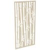 ProtectorAl 300-1200 x 1201-2400mm Paperbark Bamboo Unframed Solid Aluminium Decorative Panel