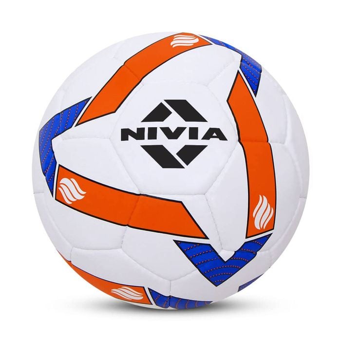 Nivia Shining Star Football (Multicolor, Size 5) | Hand Stitched | 32 Panel | Waterproof | Traning | Soccer Ball