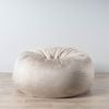 Pierre Fur Bean Bag - Champagne Latte