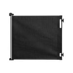 Perma Child Safety Black Extra Wide And Extra Tall Retractable Baby Gate