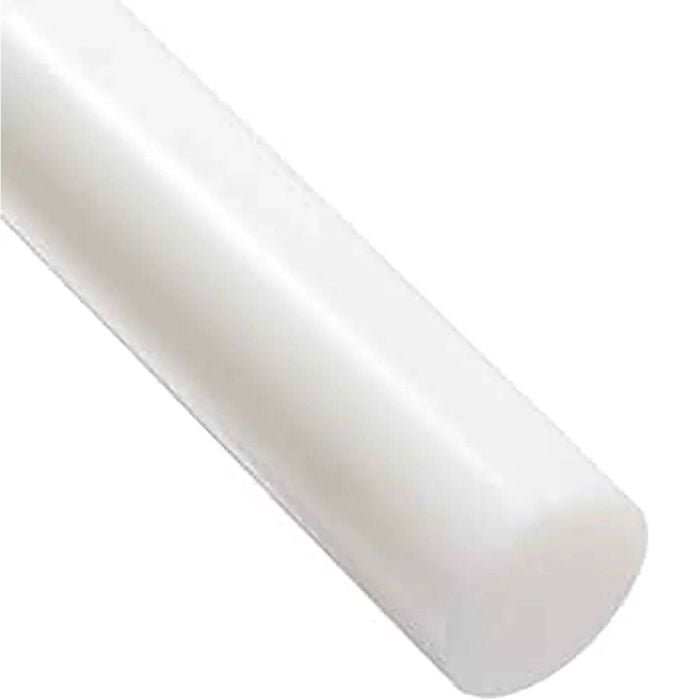 Roxom HDPE Plastic Natural Rod 150mm Dia X 1000mm