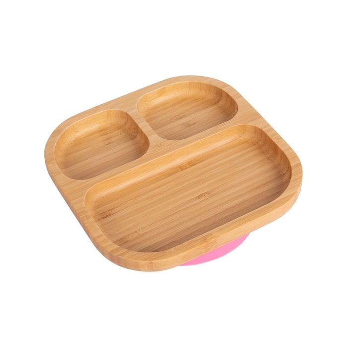 Tiny Dining Children's Bamboo Dinner Feeding Plate - Segmented