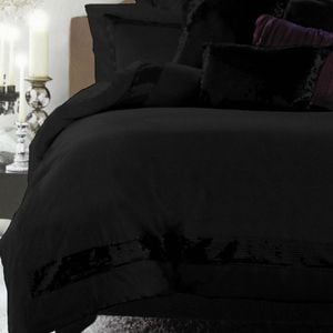 Accessorize Sequins Black Quilt Cover Set Double