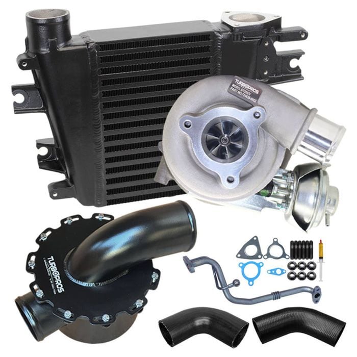 Upgrade Turbo, Intercooler And Air Box For Nissan Patrol Zd30 3.0l Fits Early Di 2000-2002