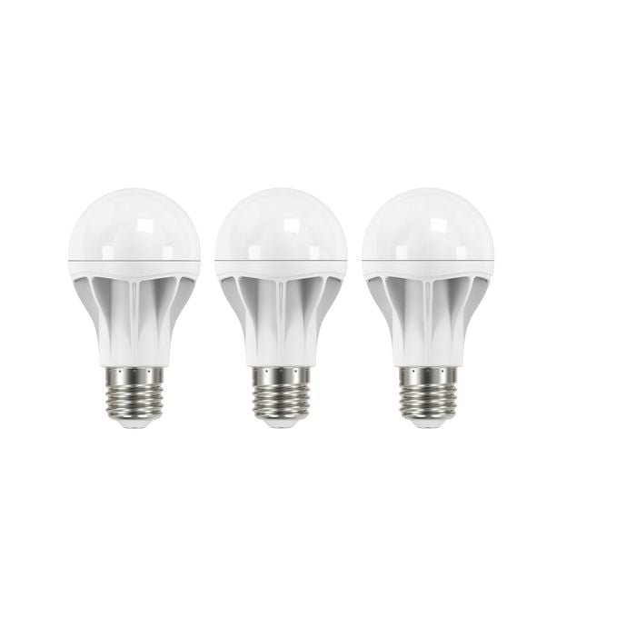 Osram 9W Warm White A Shape LED ES Globe - 3 Pack