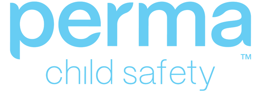 Brand page - PERMA CHILD SAFETY - LOGO - BLUE