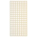 Jack Matrix 1800 x 900 x 6mm Smooth Cream Reeded Square Lattice