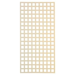 Jack Matrix 1800 x 900 x 6mm Smooth Cream Reeded Square Lattice