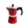 Coffee Culture Aluminium 9-Cup Espresso Stovetop Coffee Maker - Red