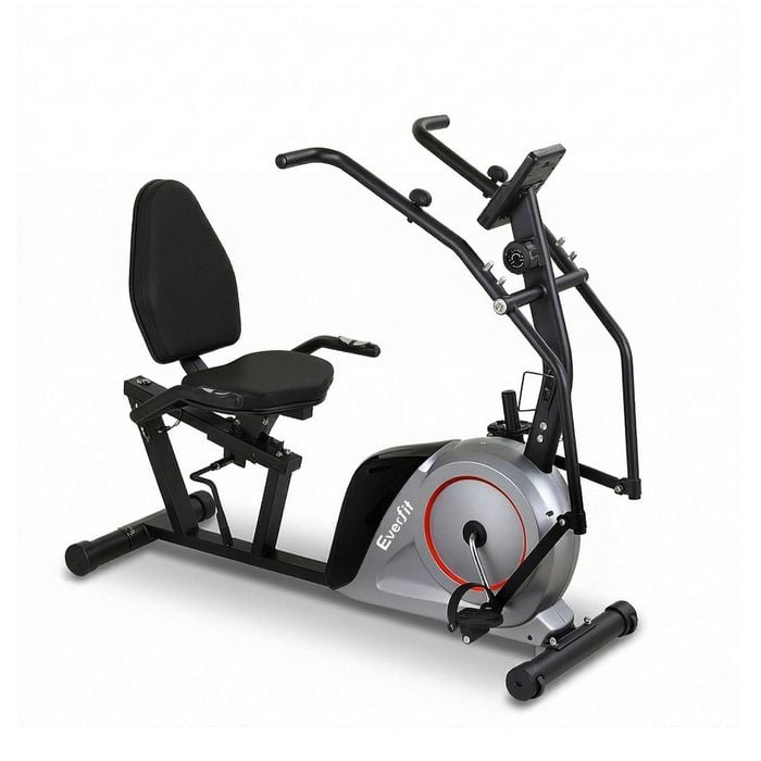 Everfit Exercise Bike Recumbent Trainer Bluetooth