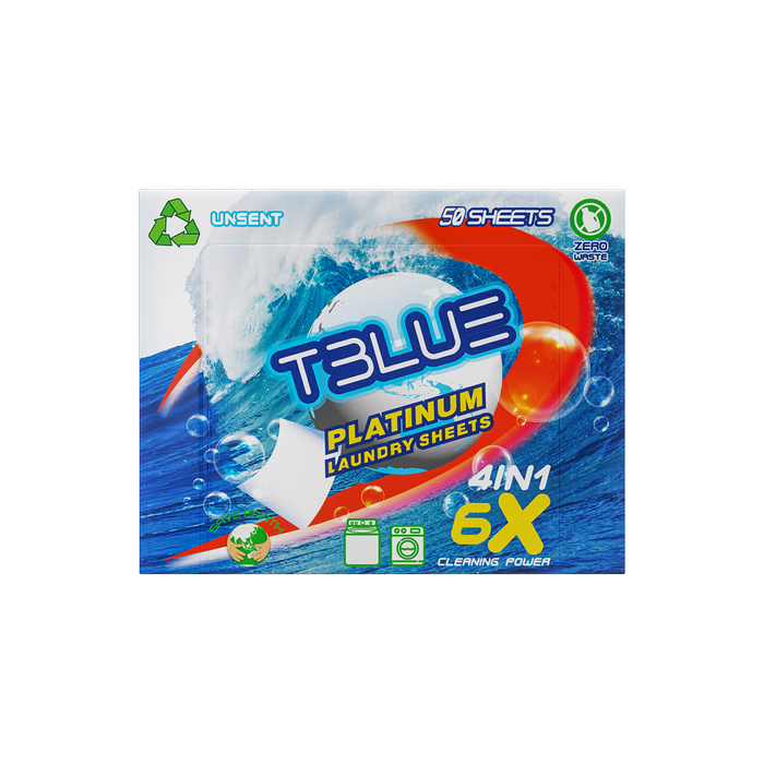 TBLUE Laundry detergent Sheet - Unsent 50 Sheets