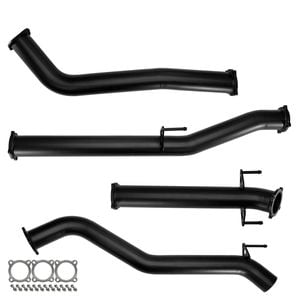 Ignite Exhausts DPF Back for Toyota Hilux 2.8L TD GUN126R 3.5" Inch With Straight Pipe 409 Stainless Steel