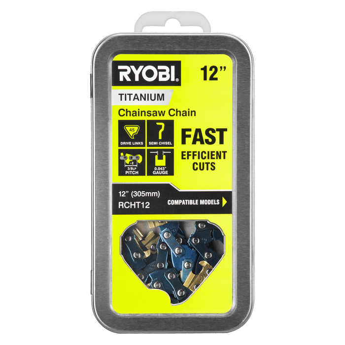 Ryobi 12” Titanium Chainsaw Chain