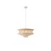 Lexi Lighting Parametric Rattan  Pendant Light 50.5 cm
