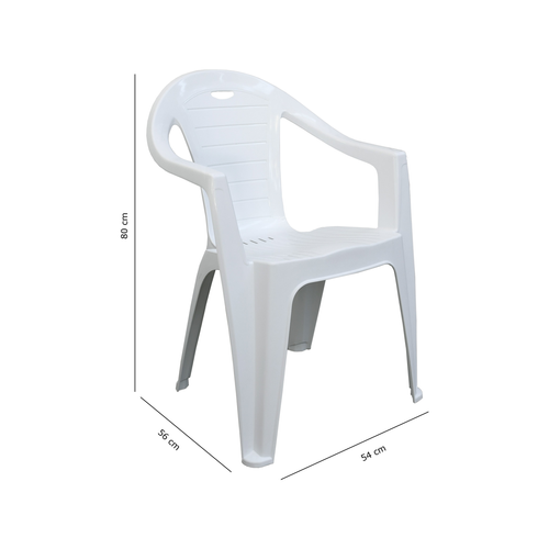 Marquee White Pisa Resin Chair Bunnings Australia