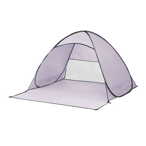 Mountview 4 Person Pop Up Camping Tent Beach Shelter in Grey Colour