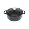 Chasseur Round French Oven 28cm - 6.1L Matte Black