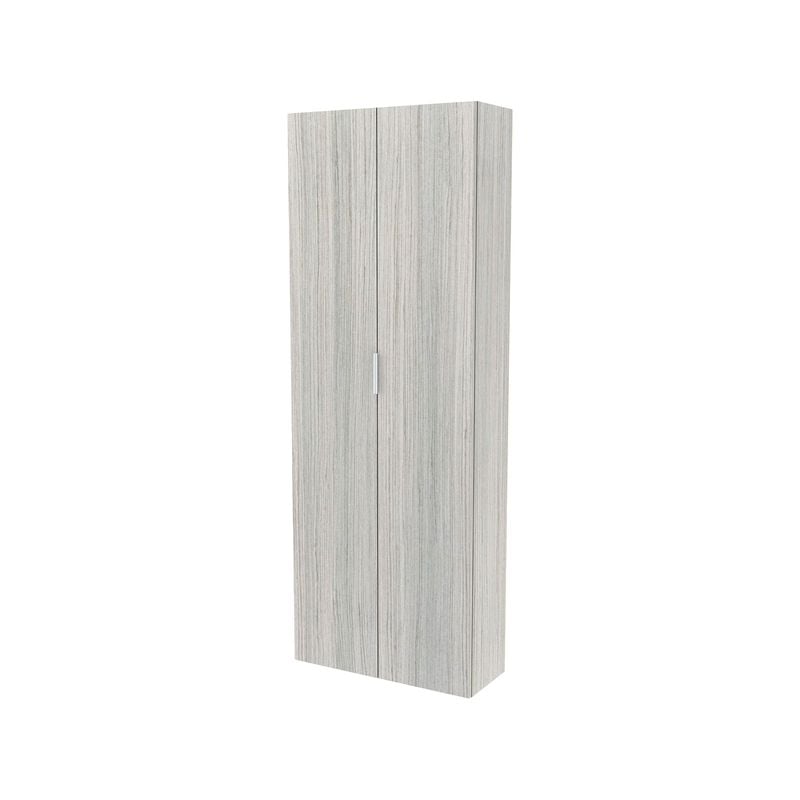 Lugna 2048 x 750 x 280mm Mist 5 Shelf Double Door Storage Cabinet