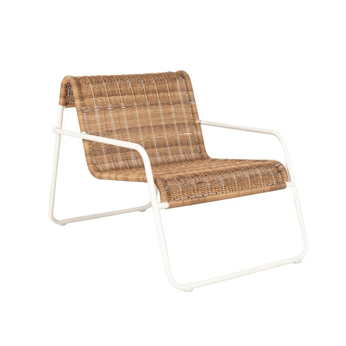 Marquee 700 x 1125 x 730mm Egret Wicker Lounge Chair