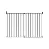Perma Child Safety Black Extra Tall and Wide Superior Swing Gate