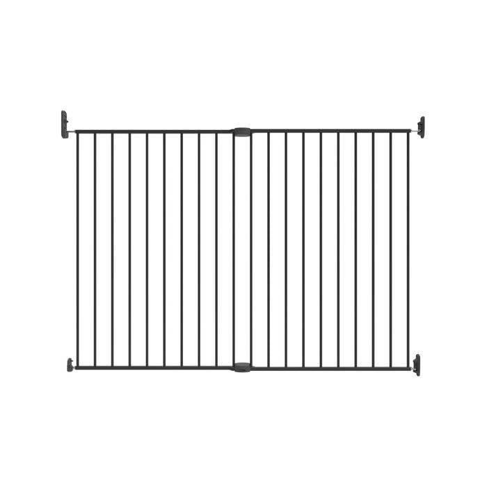 Perma Child Safety Black Extra Tall and Wide Superior Swing Gate