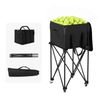 Everfit Foldable Tennis Hopper Stand with Wheels Holds Up to 150 Balls