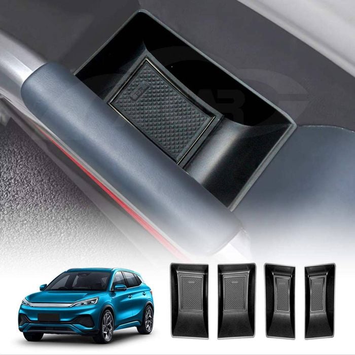 BYD Atto 3 2022-Onwards Car Door Side Storage Box Tray Organizer Accessories Front and Rear Row