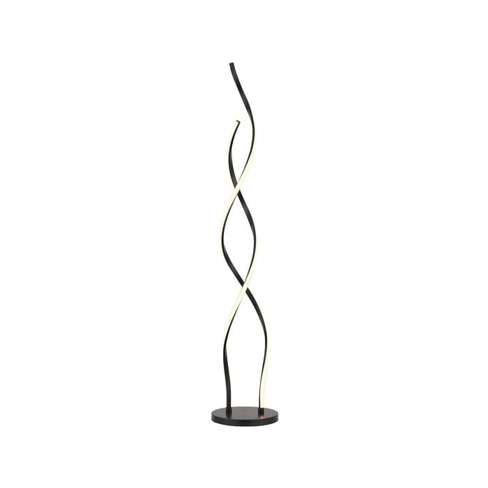 Lexi Lighting Acropora LED Floor Lamp - Black 124 cm