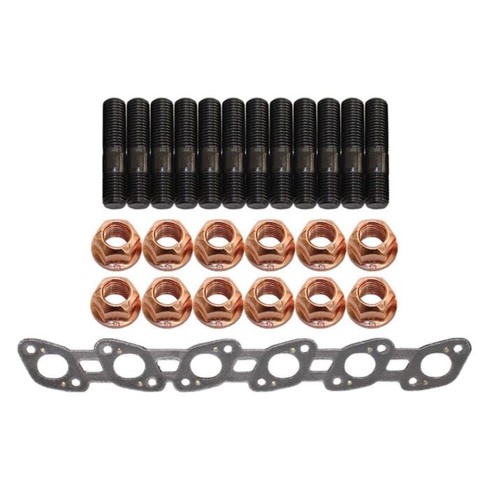 Permaseal Exhaust Manifold Installation Stud & Gasket Kit For Nissan Skyline R32 Rb20de/rb20det 2.0l