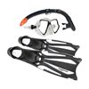 Land & Sea Sports Whitsunday Snorkelling Fins Goggles Set White L Euro 44-45