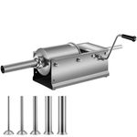 VEVOR Manual Sausage Stuffer with 3 L Horizontal Sausage Machine for Home Kitchen Restaurant Commercial