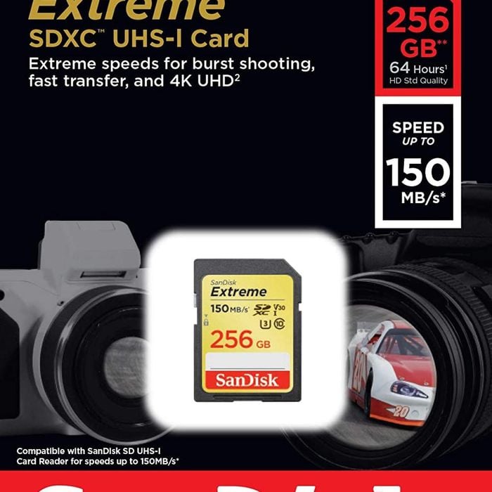 SanDisk SDSDXV5-256G-GNCIN 256GB Extreme SDHC SDXV5 UHS-I SD Card