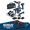 Bosch 18V Professional Brushless 5PCE 2X5.0AH Kit 0615990N3D