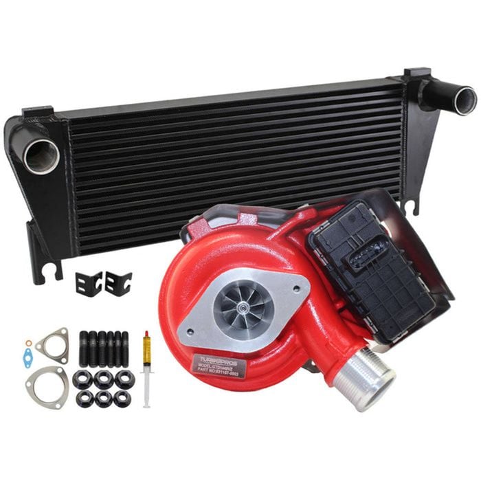Gen1 High Flow Turbo Charger With 70mm Intercooler For Ford Ranger 2.2l 2015 Onwards