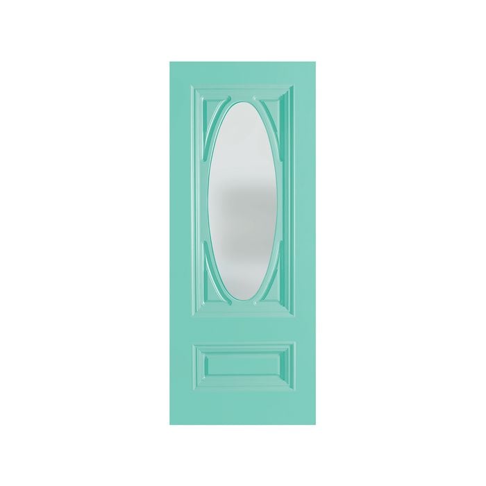Hume Doors 1980 x 810 x 40mm Regency XR1 Glazed Etchlite Entrance Door